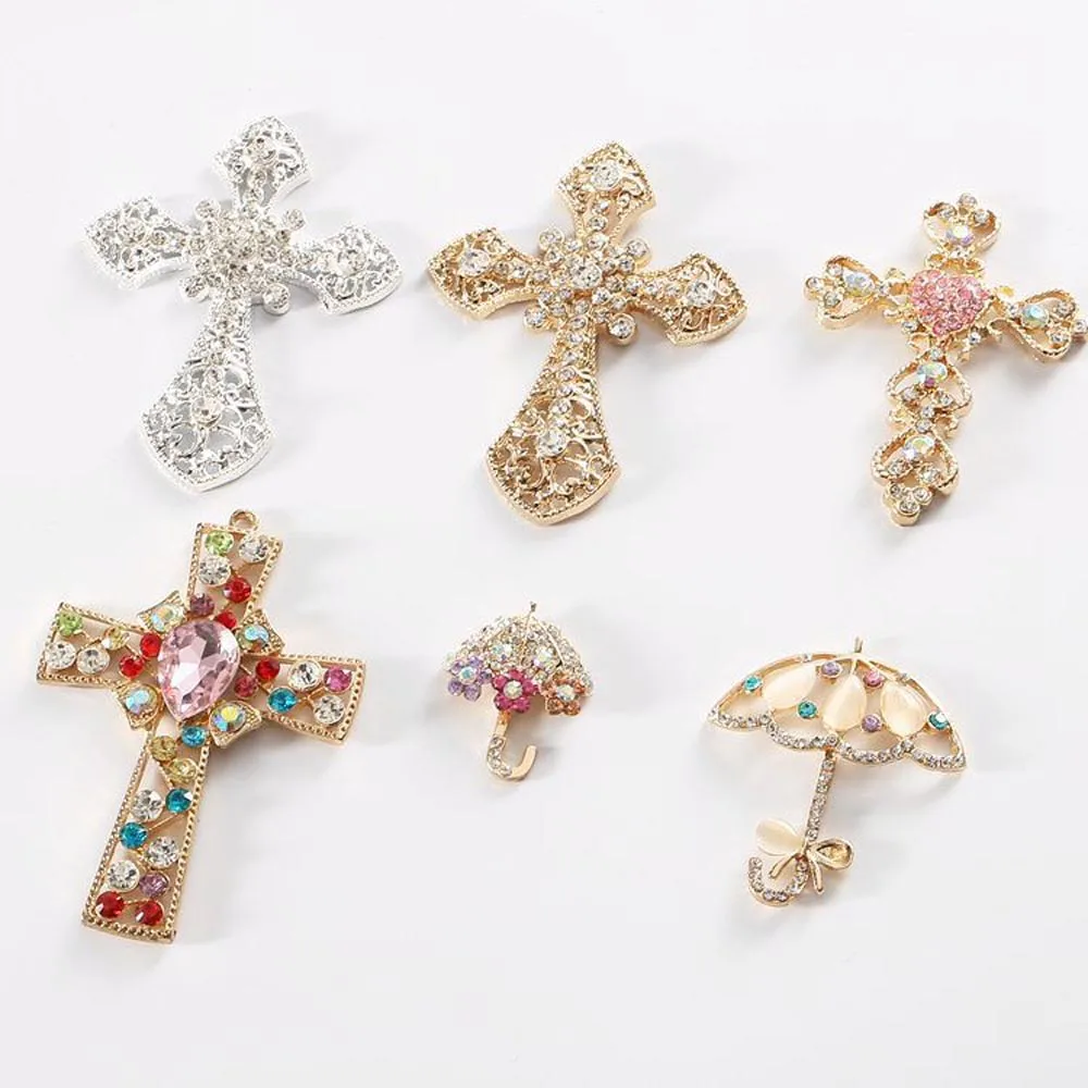 2Pcs/Lot Cross Rhinestones Buttons for Mobile Phone Shell Accessories DIY Materials Handmade Materials Jewelry Hair Bow
2Pcs/Lot Cross Rhinestones Buttons for Mobile Phone Shell Accessories DIY Materials Handmade Materials Jewelry Hair Bow
