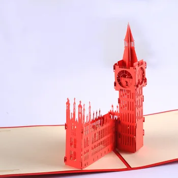 Qubiclife cubic life 3D three-dimensional architecture of the British Big Ben handmade greeting cards
Qubiclife cubic life 3D three-dimensional architecture of the British Big Ben handmade greeting cards