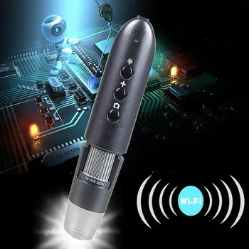 Wireless WIFI Digital Microscope 200X 2MP HD Digital Microscope Micro-USB Endoscope Zoom Camera Magnifier LED Microscope
Wireless WIFI Digital Microscope 200X 2MP HD Digital Microscope Micro-USB Endoscope Zoom Camera Magnifier LED Microscope