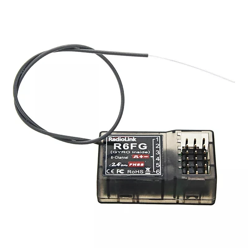 RadioLink R6FG 2.4G 6CH FHSS Receiver Radio Transmitter Gyro Integrant For RC4GS RC3S RC4G T8FB
RadioLink R6FG 2.4G 6CH FHSS Receiver Radio Transmitter Gyro Integrant For RC4GS RC3S RC4G T8FB