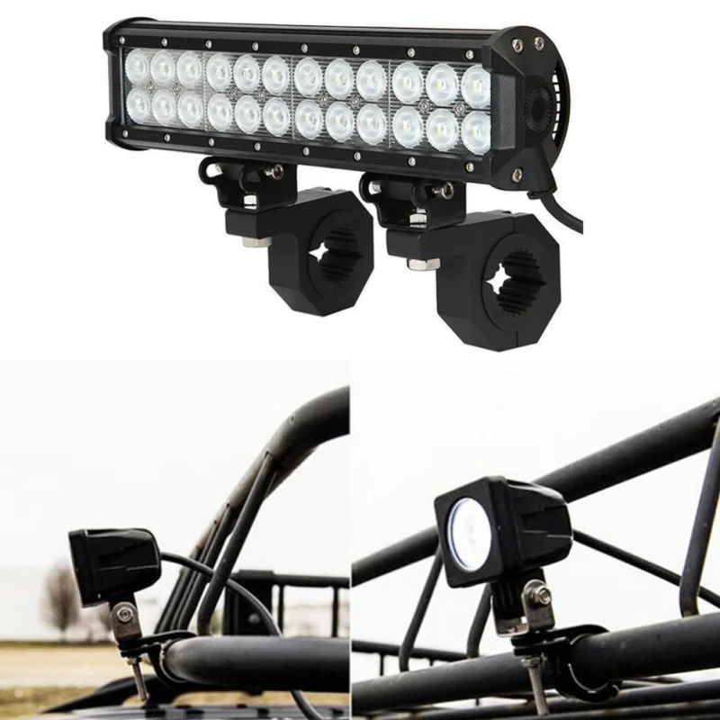 2pcs Light Bull Bar Mount Bracket Fog Driving Light Spotlight Universal Clamp Bracket 25-32mm for Car Motorcycle Crash Bar Guard
2pcs Light Bull Bar Mount Bracket Fog Driving Light Spotlight Universal Clamp Bracket 25-32mm for Car Motorcycle Crash Bar Guard
