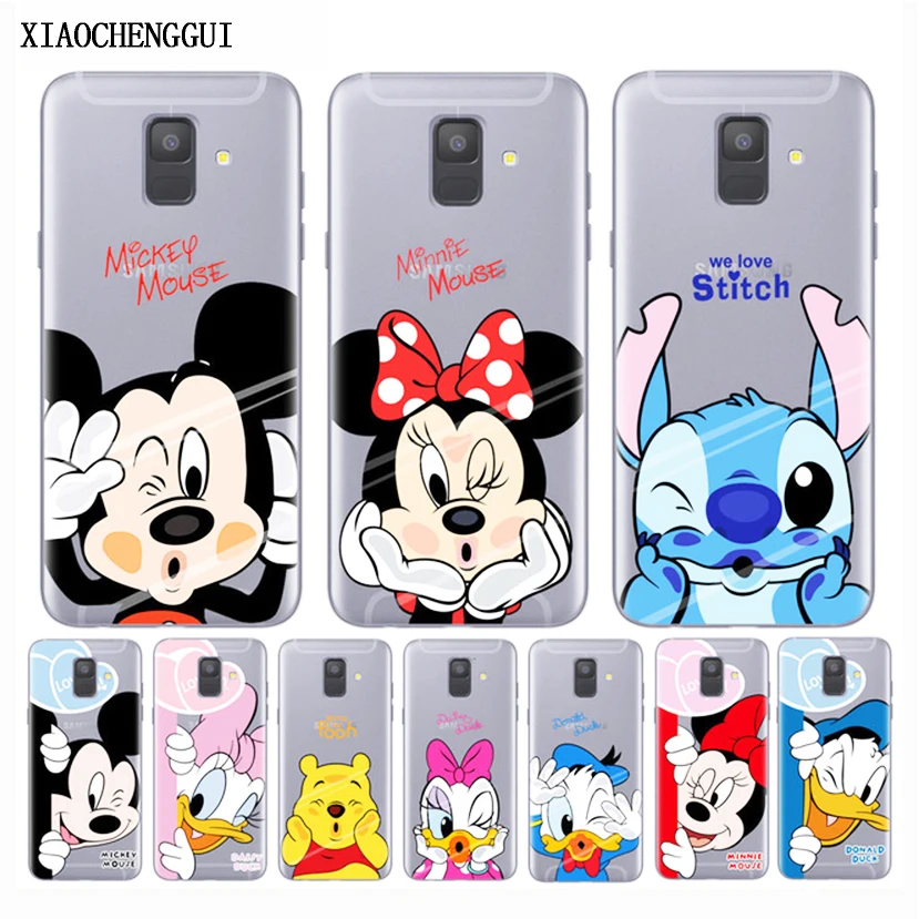 Phone Case For Samsung Galaxy A6 2018 Cases Mickey Minnie soft Silicone Cover Case For Samsung S3 4 5 6 7 Edge Plus Cover
Phone Case For Samsung Galaxy A6 2018 Cases Mickey Minnie soft Silicone Cover Case For Samsung S3 4 5 6 7 Edge Plus Cover