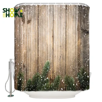 SHOWHOME Shower Curtain Retro Wooden Door Merry Christams Shower Curtain Bathroom Curtain Home Decoration
SHOWHOME Shower Curtain Retro Wooden Door Merry Christams Shower Curtain Bathroom Curtain Home Decoration