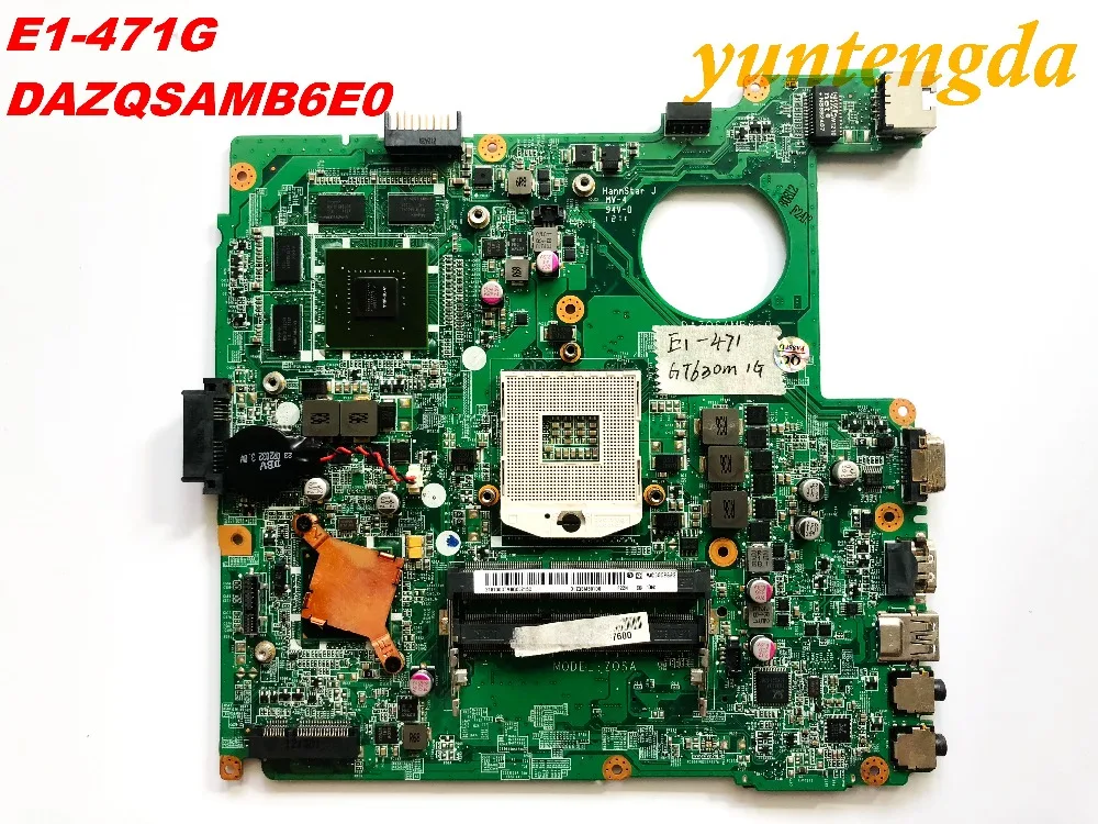 Original for ACER E1-471G motherboard E1-471G DAZQSAMB6E0 GT630M 1G tested good free shipping connectors
Original for ACER E1-471G motherboard E1-471G DAZQSAMB6E0 GT630M 1G tested good free shipping connectors