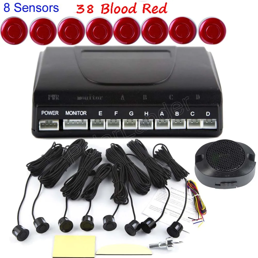 factory price Car Parking Sensor 8 Sensors for front and back Auto Parking Assist 44 Colors for optiopn backup reverse
factory price Car Parking Sensor 8 Sensors for front and back Auto Parking Assist 44 Colors for optiopn backup reverse