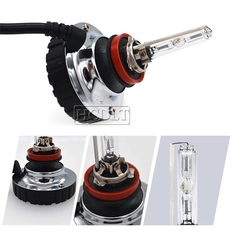 HCDLT All In One 35W Xenon HID Headlight Kit H11 9005 HB3 4300K 6000K Auto Car Xenon Lamp Bulb 35W Ballast HID Conversion Kit (1)
