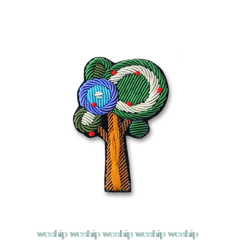 DIY New 3D Hand embroidery badges Tree of wisdom Embroiderd metal wire applique for Coat Trousers Bag Brooch
DIY New 3D Hand embroidery badges Tree of wisdom Embroiderd metal wire applique for Coat Trousers Bag Brooch