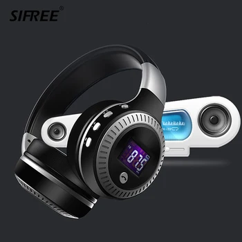 Wireless Bluetooth Headphone Stereo Bass Earphone With Microphone FM Radio TF Card Play LCD Screen
Wireless Bluetooth Headphone Stereo Bass Earphone With Microphone FM Radio TF Card Play LCD Screen