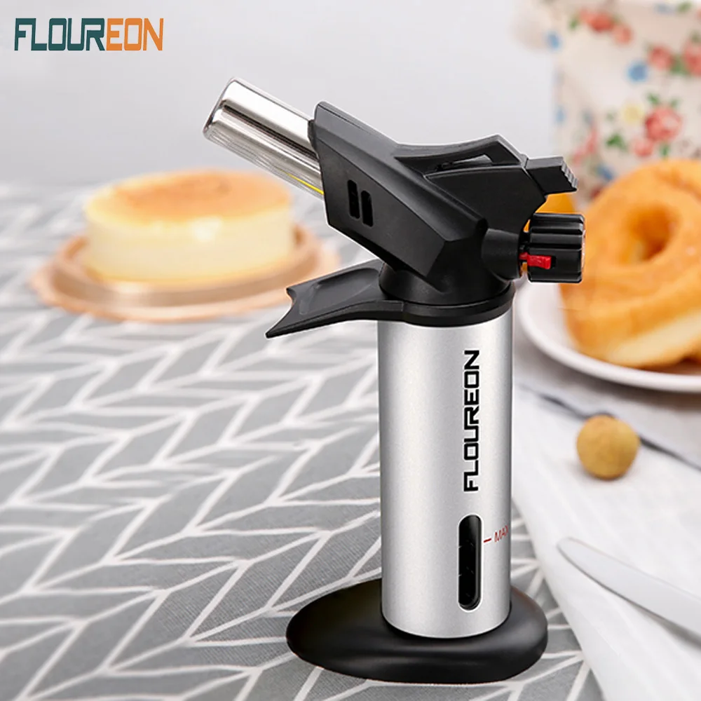 Floureon Butane Torch Food Torch Inflatable Cooking Blow Torch Professional BBQ Cigar Kitchen Lighter Windproof Spray Gun
Floureon Butane Torch Food Torch Inflatable Cooking Blow Torch Professional BBQ Cigar Kitchen Lighter Windproof Spray Gun