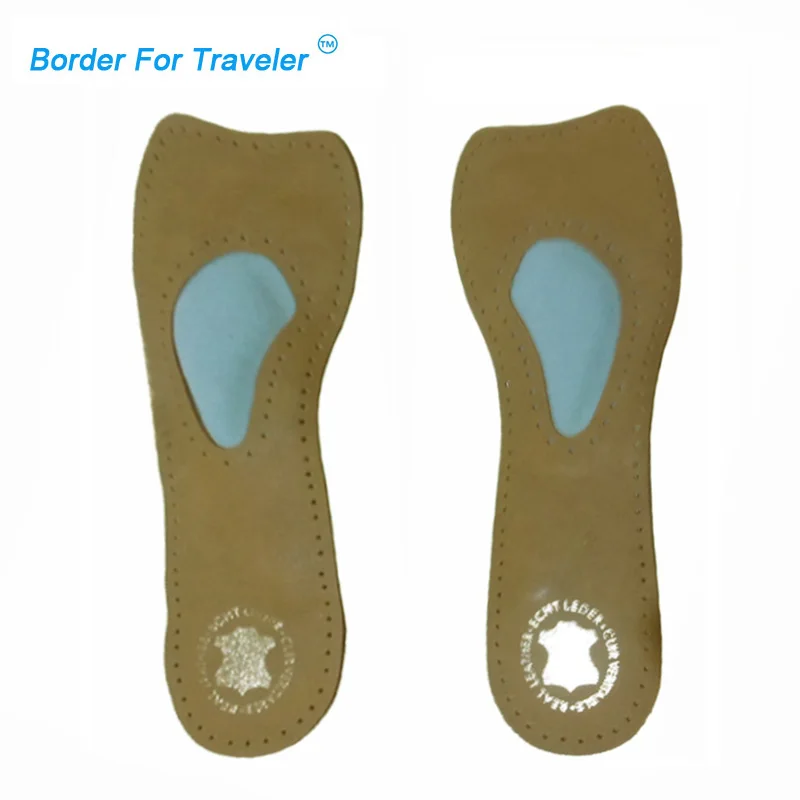 2017 Lady Comfortable Leather 3/4 Metatarsal Pad Orthotic orthopedic Arch Support Leather Insole For High heels shoes Pumps
2017 Lady Comfortable Leather 3/4 Metatarsal Pad Orthotic orthopedic Arch Support Leather Insole For High heels shoes Pumps