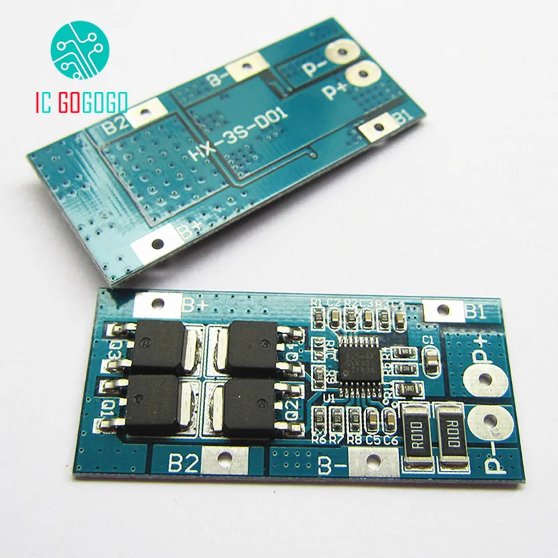 3S 20A 18650 Li-ion Lithium Battery Charger Protection Board 10.8V 11.1V 12V 12.6V Electric 10A Lipo BMS PCB PCM Module
3S 20A 18650 Li-ion Lithium Battery Charger Protection Board 10.8V 11.1V 12V 12.6V Electric 10A Lipo BMS PCB PCM Module