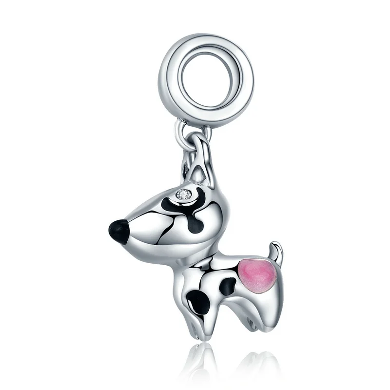Jewyuer Authentic 100% 925 Sterling Silver Cute Puppy Doggy Dog Animal Pendant Charms fit Bracelets DIY Fine Jewelry SCC417
Jewyuer Authentic 100% 925 Sterling Silver Cute Puppy Doggy Dog Animal Pendant Charms fit Bracelets DIY Fine Jewelry SCC417