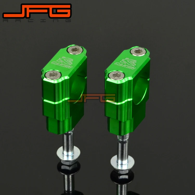 28MM 1 1/8 Billet Handle Bar Risers Clamps Mounts For KX125 KX250 KX 125 250 99-08 KXF250 KX250F 04-14 KXF450 KX450F 06-14
28MM 1 1/8 Billet Handle Bar Risers Clamps Mounts For KX125 KX250 KX 125 250 99-08 KXF250 KX250F 04-14 KXF450 KX450F 06-14