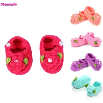 Baby Shoes Handmade Cute Flower Infant Toddler Girls Crochet Knitted Prewalker Floral Beads Baby Moccasins First Walker Shoes
Baby Shoes Handmade Cute Flower Infant Toddler Girls Crochet Knitted Prewalker Floral Beads Baby Moccasins First Walker Shoes