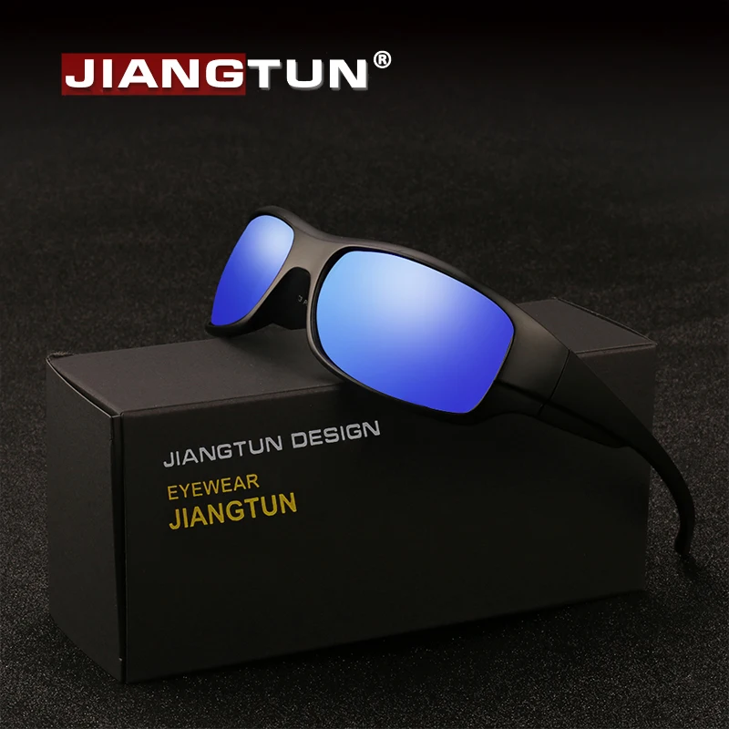 JIANGTUN Brand Designer Fashion Coating Mirror Blue Polarized Sunglasses Men Women Driving Sun Glasses gafas de sol hombre
JIANGTUN Brand Designer Fashion Coating Mirror Blue Polarized Sunglasses Men Women Driving Sun Glasses gafas de sol hombre