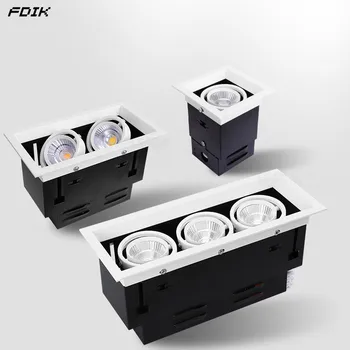 Dimmable Recessed LED Downlights 10W20W30W COB LED Ceiling Spot Lights 85-265V LED Ceiling Lamps Warm Cold White Indoor Lighting
Dimmable Recessed LED Downlights 10W20W30W COB LED Ceiling Spot Lights 85-265V LED Ceiling Lamps Warm Cold White Indoor Lighting