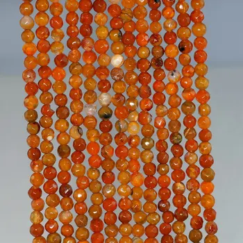 4mm Fire Agate Gemstone Red Brown Faceted Round Loose Beads 15 inch Full Strand (90183802-364)
4mm Fire Agate Gemstone Red Brown Faceted Round Loose Beads 15 inch Full Strand (90183802-364)