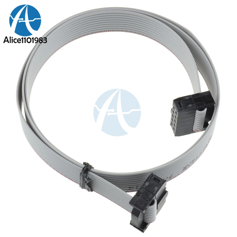 70CM 10 Pin USBISP USBASP JTAG AVR Download Wire 10P Ribbon Cable 2.3ft 2.54mm Female to Female
70CM 10 Pin USBISP USBASP JTAG AVR Download Wire 10P Ribbon Cable 2.3ft 2.54mm Female to Female