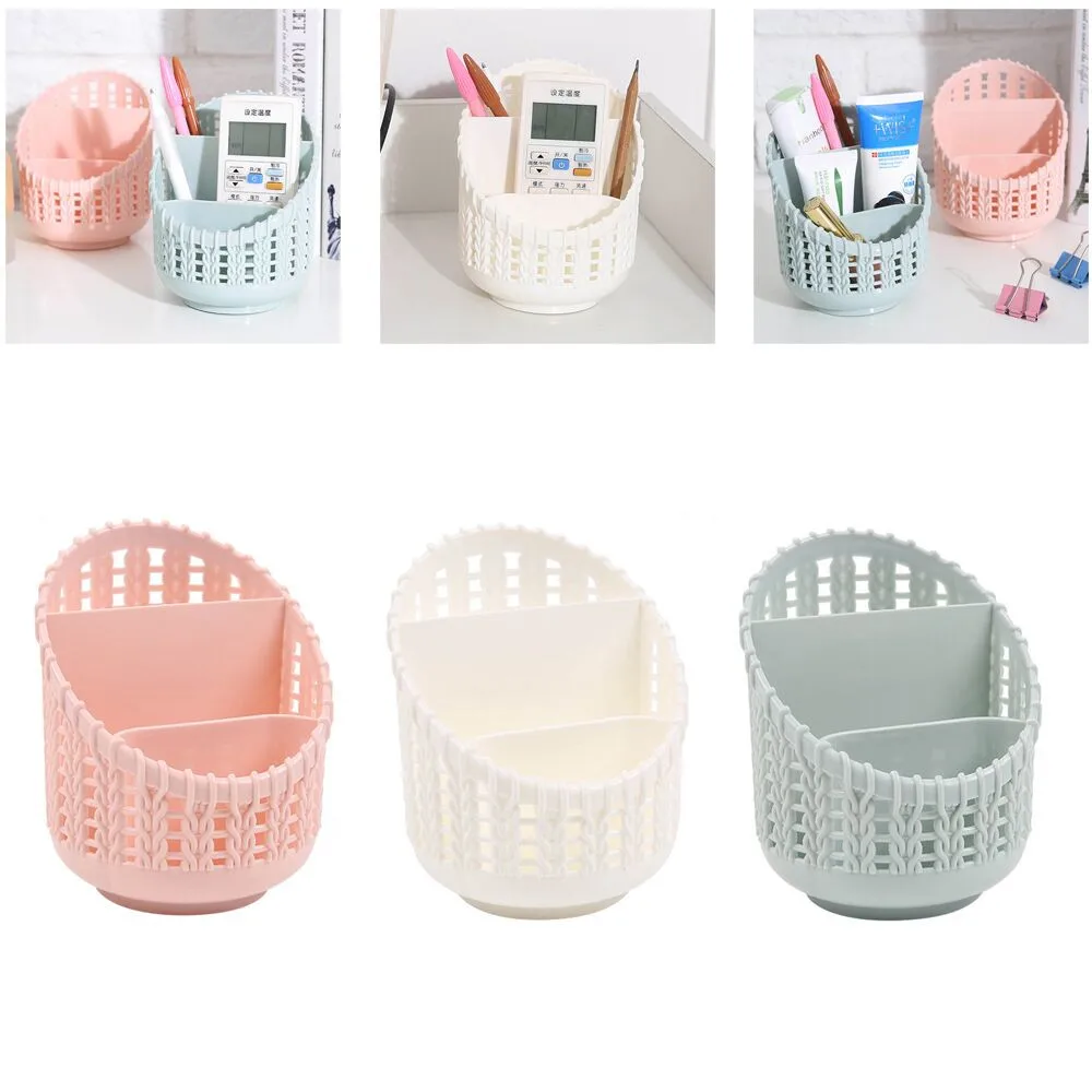 Plastic Compact Basket For Kitchen Bathroom Office Desk Organizer Pen Holder Scissors Makeup Brushes Storage Container 3 Colors
Plastic Compact Basket For Kitchen Bathroom Office Desk Organizer Pen Holder Scissors Makeup Brushes Storage Container 3 Colors
