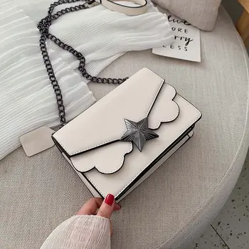The new Korean version of simple chain small square bag 2019 stylish simple texture single-shoulder cross-body bag
The new Korean version of simple chain small square bag 2019 stylish simple texture single-shoulder cross-body bag