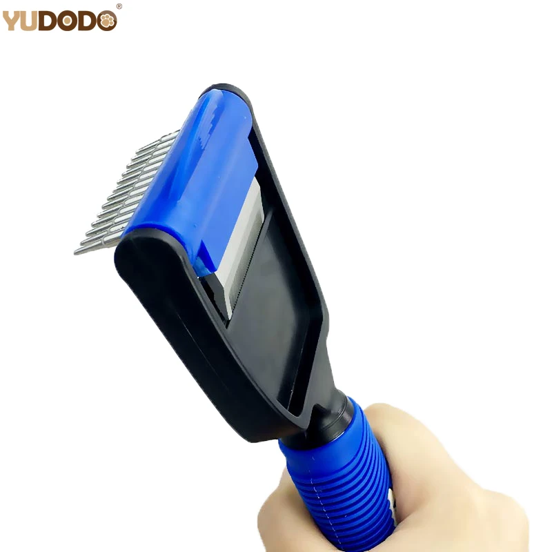 2 in 1 Stainless Steel Dog Comb Multi-purpose Pet Grooming Tool Hair Removing Brush For Cat Dogs
2 in 1 Stainless Steel Dog Comb Multi-purpose Pet Grooming Tool Hair Removing Brush For Cat Dogs