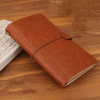 PU Leather Vintage Travel Journal Notepad Bound Notebook Diary Retro Stationery Filofax School Office Supply with Card Pocket
PU Leather Vintage Travel Journal Notepad Bound Notebook Diary Retro Stationery Filofax School Office Supply with Card Pocket