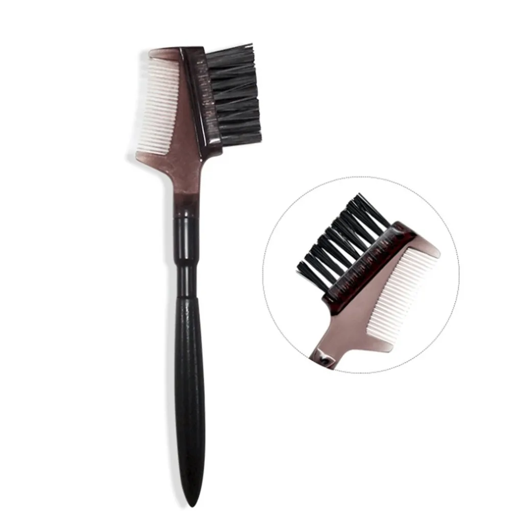Makeup Eyelash Eyebrow Brush Comb Wood Handle Double Head Extension Metal Steel Make up Eyelash Comb Beauty Cosmetic Tools
Makeup Eyelash Eyebrow Brush Comb Wood Handle Double Head Extension Metal Steel Make up Eyelash Comb Beauty Cosmetic Tools