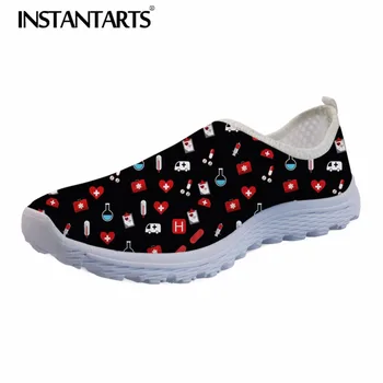INSTANTARTS Cartoon Medical Icons/Nurse's Station Print Woman Summer Mesh Sneakers Breathable Light Sport Shoes Outdoor Footwear
INSTANTARTS Cartoon Medical Icons/Nurse's Station Print Woman Summer Mesh Sneakers Breathable Light Sport Shoes Outdoor Footwear