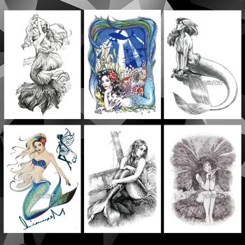 Underwater world mermaid Waterproof Temporary Tattoo Sticker Wishing elf Flash Tattoos Body Art Arm Fake Tatoo
Underwater world mermaid Waterproof Temporary Tattoo Sticker Wishing elf Flash Tattoos Body Art Arm Fake Tatoo