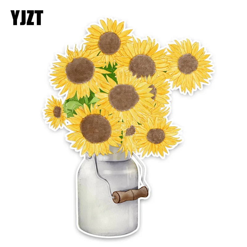 YJZT 11.5*14.9CM Beautiful Flowers Plant Sunflower Car Stickers Accessories 11A1562
YJZT 11.5*14.9CM Beautiful Flowers Plant Sunflower Car Stickers Accessories 11A1562