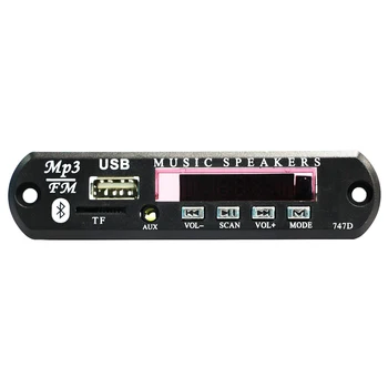 12V Wireless Bluetooth MP3 Decoder Board USB TF FM Radio MP3 Player Audio Module For Car Accessories With Remote Audio Adapter
12V Wireless Bluetooth MP3 Decoder Board USB TF FM Radio MP3 Player Audio Module For Car Accessories With Remote Audio Adapter