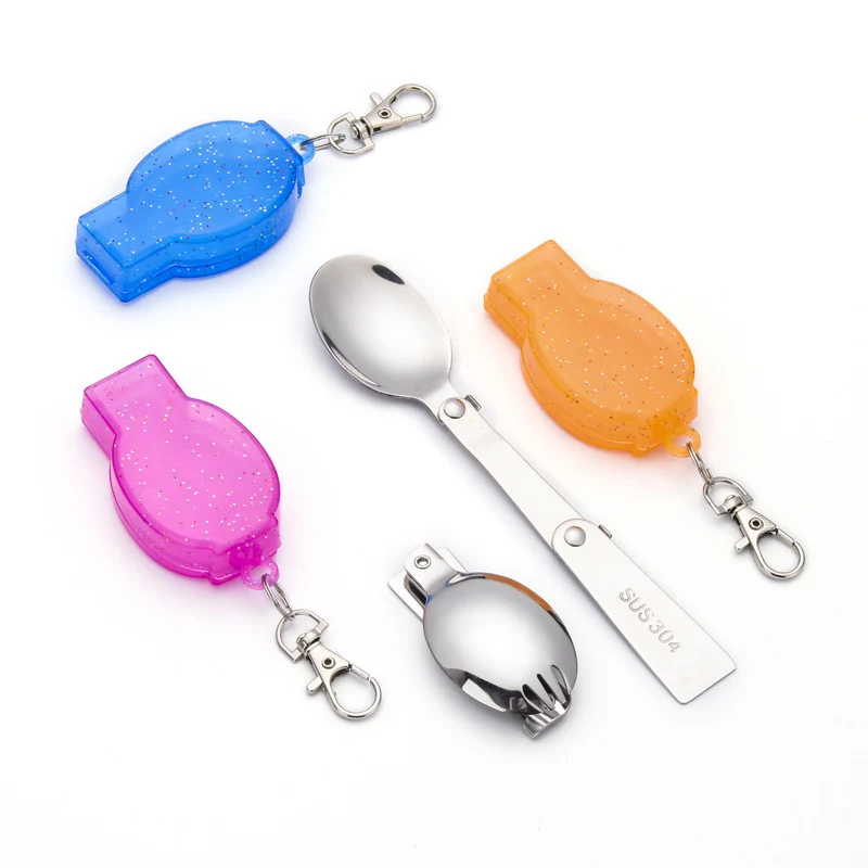 1Pcs Folding Spoon Fork Cutlery Set Stainless Steel Outdoor Tableware Portable Hiking Utensil Kitchen Camping Cookware
1Pcs Folding Spoon Fork Cutlery Set Stainless Steel Outdoor Tableware Portable Hiking Utensil Kitchen Camping Cookware