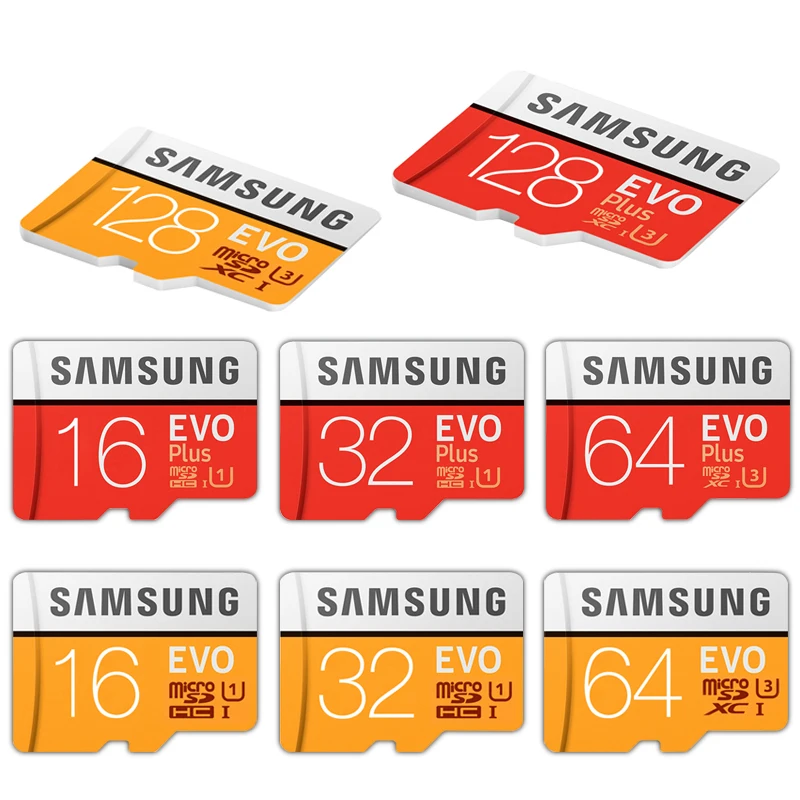 

SAMSUNG Micro SD Card 256GB 128GB 64GB 32GB 16GB 8GB Memory Card Microsd C10 U3 4K / U1 SDXC SDHC Flash TF Card Free Shipping