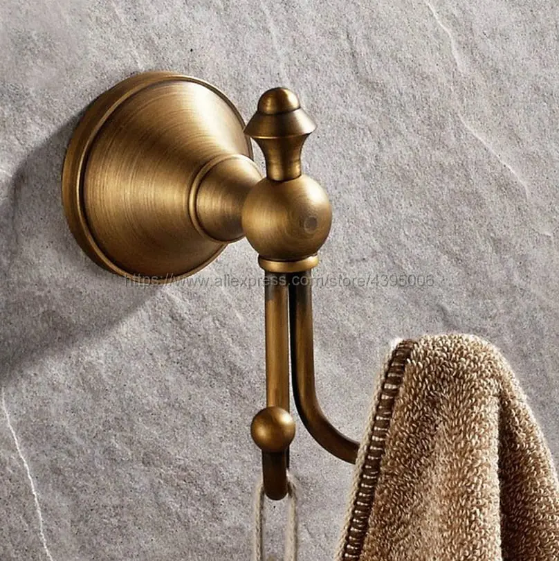 Free Shipping Wall Mounted Antique Brass Clothes Hanger & Towel & Coat & Robe Hook Decorative Bathroom Hooks Bba146
Free Shipping Wall Mounted Antique Brass Clothes Hanger & Towel & Coat & Robe Hook Decorative Bathroom Hooks Bba146
