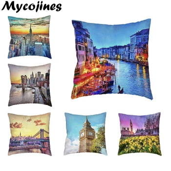 Bohemian Cushion Cover 45x45cm European Building Rainbow Six Siege Home Bedroom Sofa Living Room Autumn Decoration Pillow Cases
Bohemian Cushion Cover 45x45cm European Building Rainbow Six Siege Home Bedroom Sofa Living Room Autumn Decoration Pillow Cases