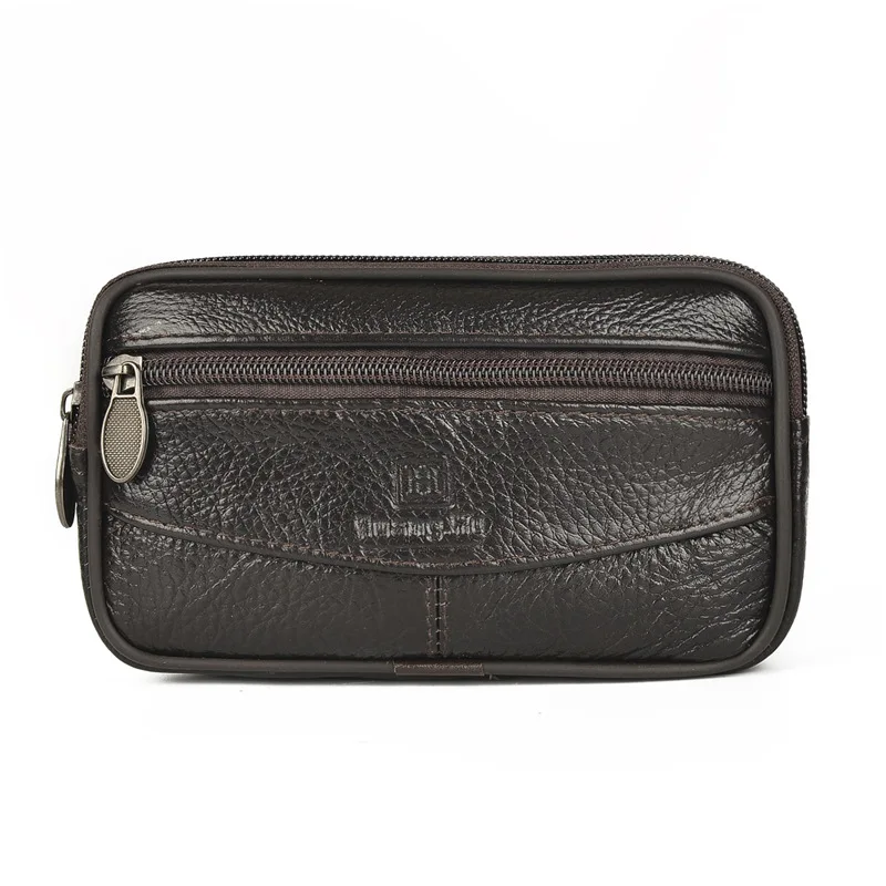 Men's Waist Bags Genuine Leather Fanny Pack Bum Bag Pouch Phone Pocket Purse Zipper Wallet Belt Bag Vintage Mobile Bag Pockets
Men's Waist Bags Genuine Leather Fanny Pack Bum Bag Pouch Phone Pocket Purse Zipper Wallet Belt Bag Vintage Mobile Bag Pockets