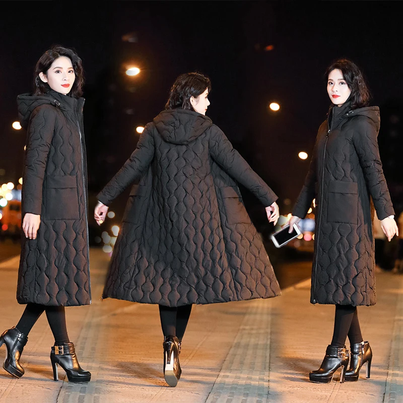 Winter Jacket Female Parka Coat Long hoodie Down Cotton Jacket Plus Size 3XL Long Hooded thick Parkas autumn Coat Jacket Women
Winter Jacket Female Parka Coat Long hoodie Down Cotton Jacket Plus Size 3XL Long Hooded thick Parkas autumn Coat Jacket Women