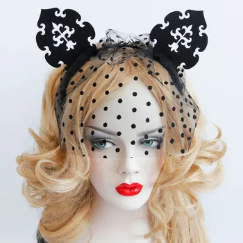 5pcs Halloween cosplay dress cute cat ears hair band with veil nightclub sexy ball mask hair accessories spider crown hair hoop
5pcs Halloween cosplay dress cute cat ears hair band with veil nightclub sexy ball mask hair accessories spider crown hair hoop