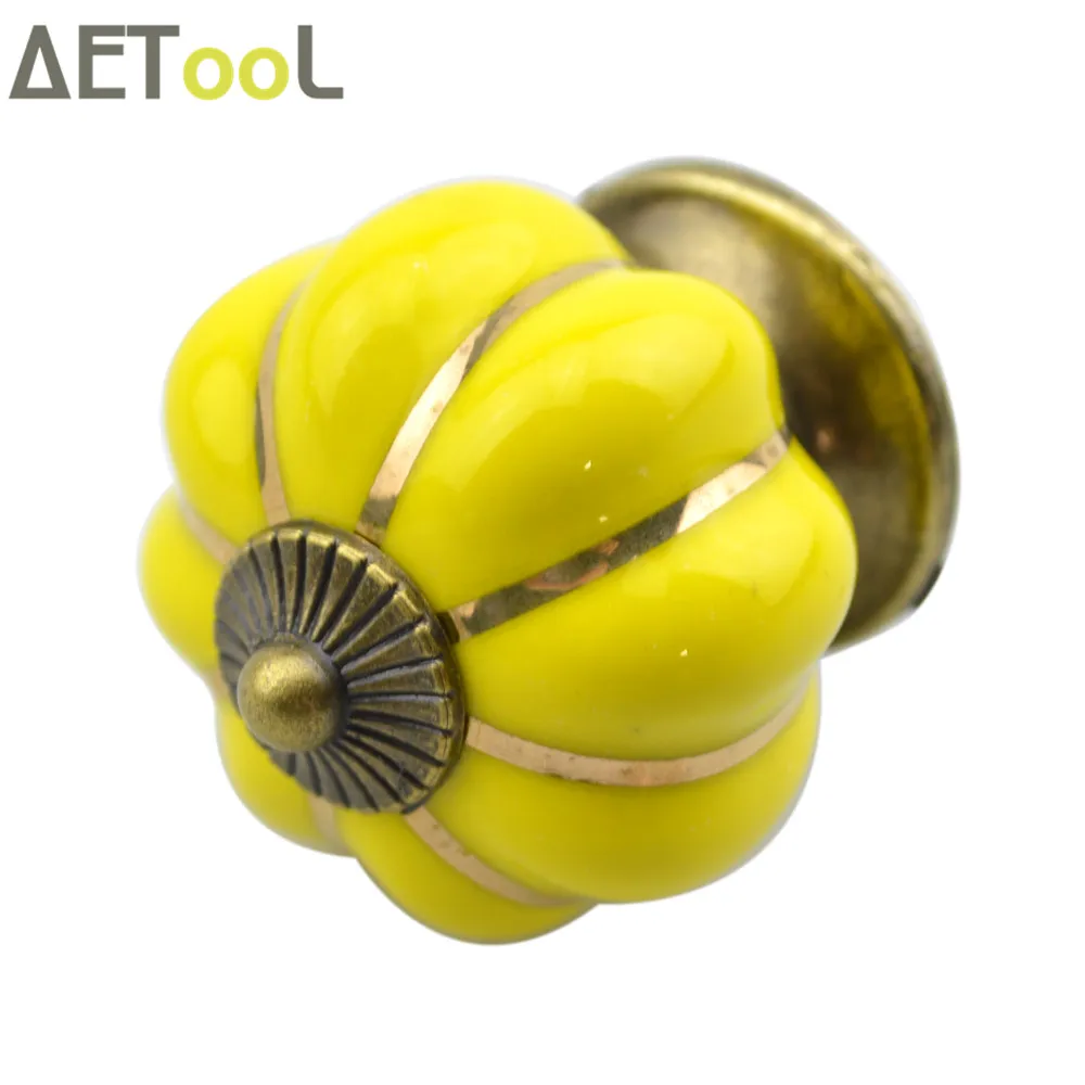 AETool Yellow 40mm Rustic Vintage Pumpkin Shape Handle Drawer Cabinet Knobs Pull Handles Kitchen Door Handles Wardrobe Hardware
AETool Yellow 40mm Rustic Vintage Pumpkin Shape Handle Drawer Cabinet Knobs Pull Handles Kitchen Door Handles Wardrobe Hardware