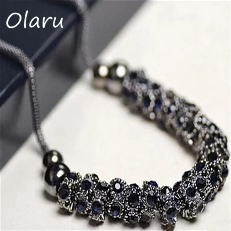 Olaru Fashion Blue Crystal Corn Choker Necklace For Woman Good Quality Korea Bohemian Necklaces & Pendants Free Shipping Sales
Olaru Fashion Blue Crystal Corn Choker Necklace For Woman Good Quality Korea Bohemian Necklaces & Pendants Free Shipping Sales