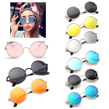 Metal Sunglasses Vintage Polarized Steampunk Sunglasses Men Women Fashion Glasses Round Mirrored Eyewear gafas de sol UV400
Metal Sunglasses Vintage Polarized Steampunk Sunglasses Men Women Fashion Glasses Round Mirrored Eyewear gafas de sol UV400