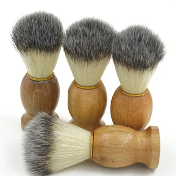 TOP 1pc Badger Hair Men's Shaving Brush Barber Salon Men Facial Beard Cleaning Appliance Shave Tool Razor Brush with Wood Handle
TOP 1pc Badger Hair Men's Shaving Brush Barber Salon Men Facial Beard Cleaning Appliance Shave Tool Razor Brush with Wood Handle