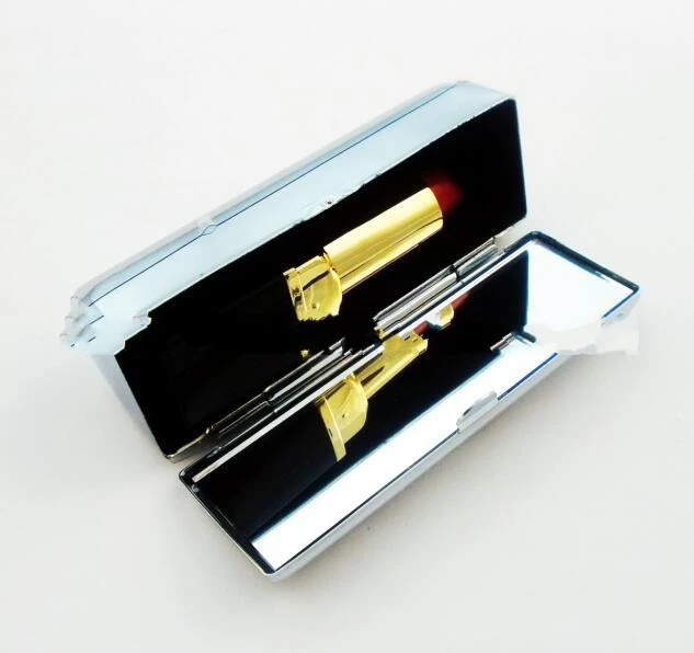 200Pcs Blank Metal Lip stick Box pill Cases Holder Inside with Mirror Personlized Logo Gift Free Shipping #SZX32
200Pcs Blank Metal Lip stick Box pill Cases Holder Inside with Mirror Personlized Logo Gift Free Shipping #SZX32