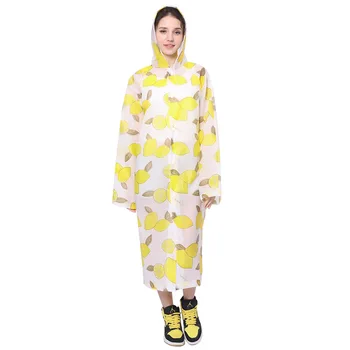 EVA fashion fruit printing women hiking poncho adults rainwear rainsuit waterproof girls rain coat at outdoor YY047
EVA fashion fruit printing women hiking poncho adults rainwear rainsuit waterproof girls rain coat at outdoor YY047