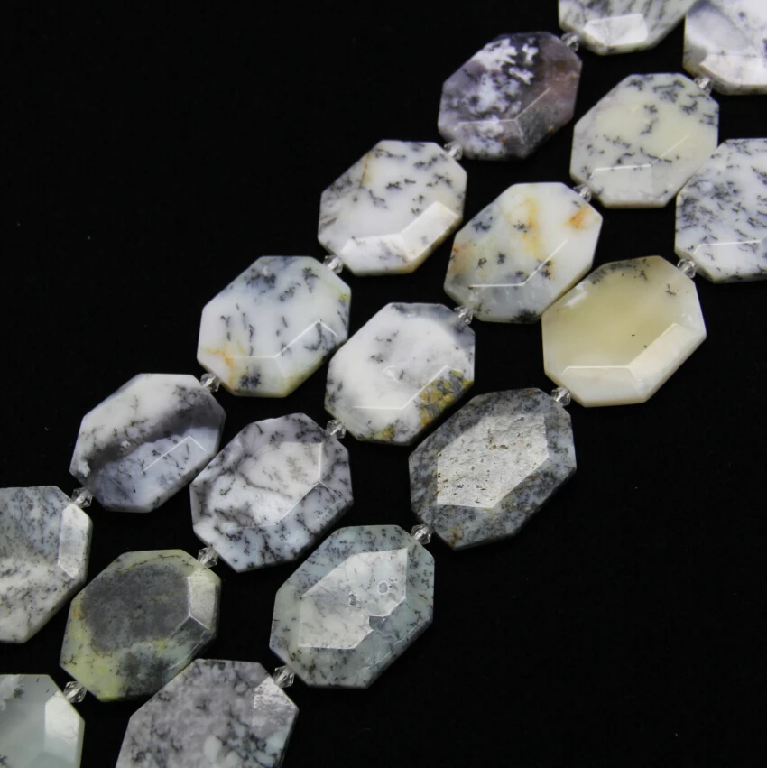 Full strand Faceted Slab White Opal Loose Beads Crafts Necklace,Middle Drilled Natural Stones Cut Octagon Beads Pendants Jewelry
Full strand Faceted Slab White Opal Loose Beads Crafts Necklace,Middle Drilled Natural Stones Cut Octagon Beads Pendants Jewelry