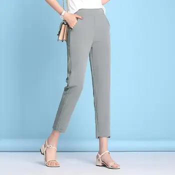 2019 Summer Harem Pants Women Ankle Length Capri Trousers Thin Femme Pantalon Plus Size 4XL Female Casual Pants White Grey Black
2019 Summer Harem Pants Women Ankle Length Capri Trousers Thin Femme Pantalon Plus Size 4XL Female Casual Pants White Grey Black