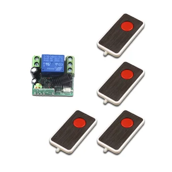 DC 12V Wireless Remote Control Switch System 10A RF Mini Relay Receiver 1CH Remote Control Switch 315/433MHz
DC 12V Wireless Remote Control Switch System 10A RF Mini Relay Receiver 1CH Remote Control Switch 315/433MHz
