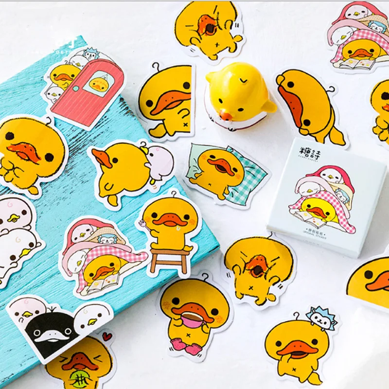 45Pcs/box Refueling duck Mini Decoration Paper Sticker DIY Scrapbook Notebook Album Sticker Stationery Kawaii Girl Stickers
45Pcs/box Refueling duck Mini Decoration Paper Sticker DIY Scrapbook Notebook Album Sticker Stationery Kawaii Girl Stickers