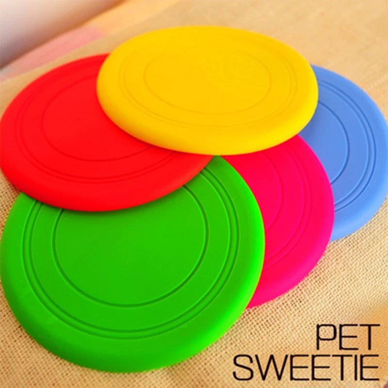 Funny Silicone Flying Saucer Dog Cat Toy Dog Game Flying Discs Resistant Chew Puppy Training Interactive Pet Supplies
Funny Silicone Flying Saucer Dog Cat Toy Dog Game Flying Discs Resistant Chew Puppy Training Interactive Pet Supplies