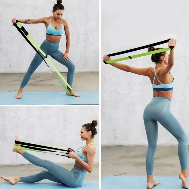 Multi-function Yoga Elastic Belt Fitness Resistance Hip Sports Tension Belt Hanging on Door Do Squat Stretch Pull Tension Belt
Multi-function Yoga Elastic Belt Fitness Resistance Hip Sports Tension Belt Hanging on Door Do Squat Stretch Pull Tension Belt